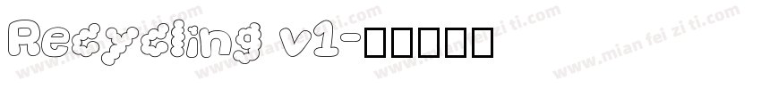 Recycling v1字体转换